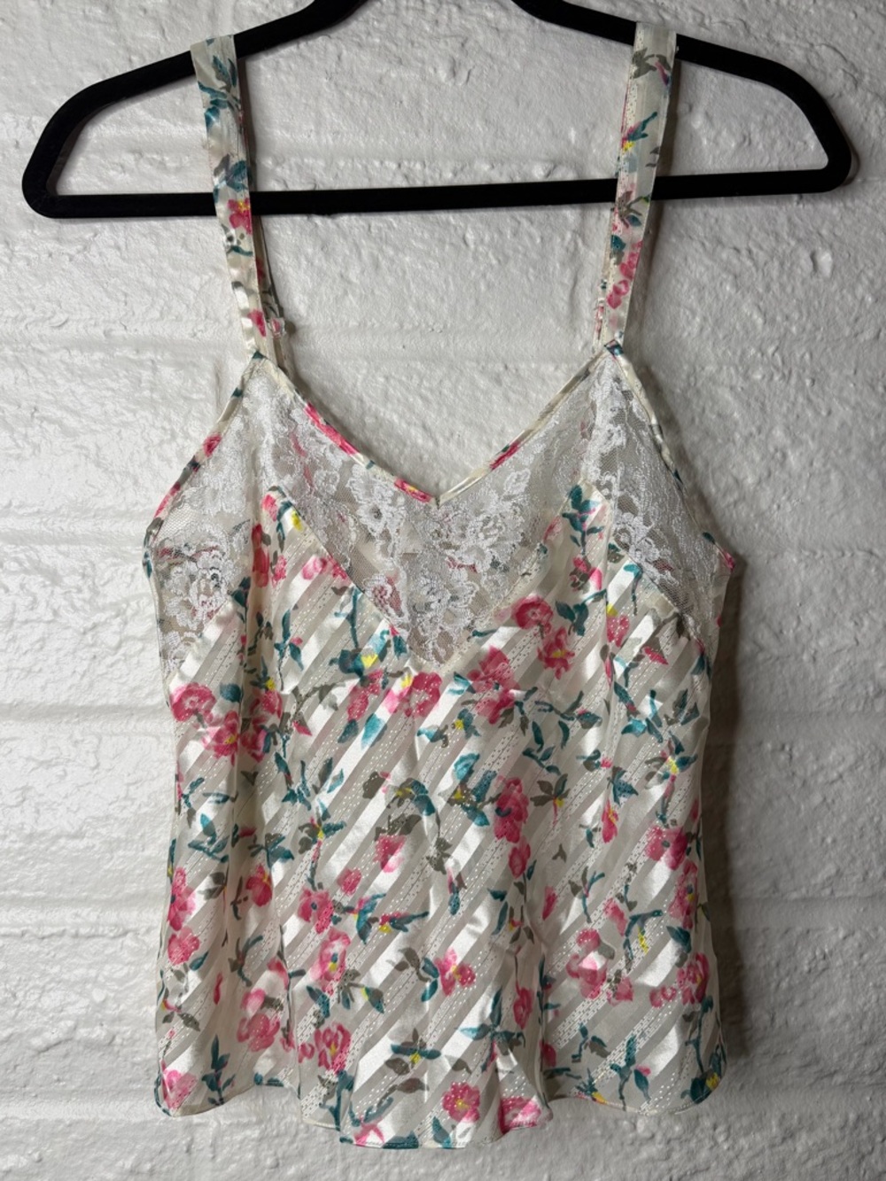Vintage Floral Victoria’s Secret Gold Label Camisole Lace 90’s